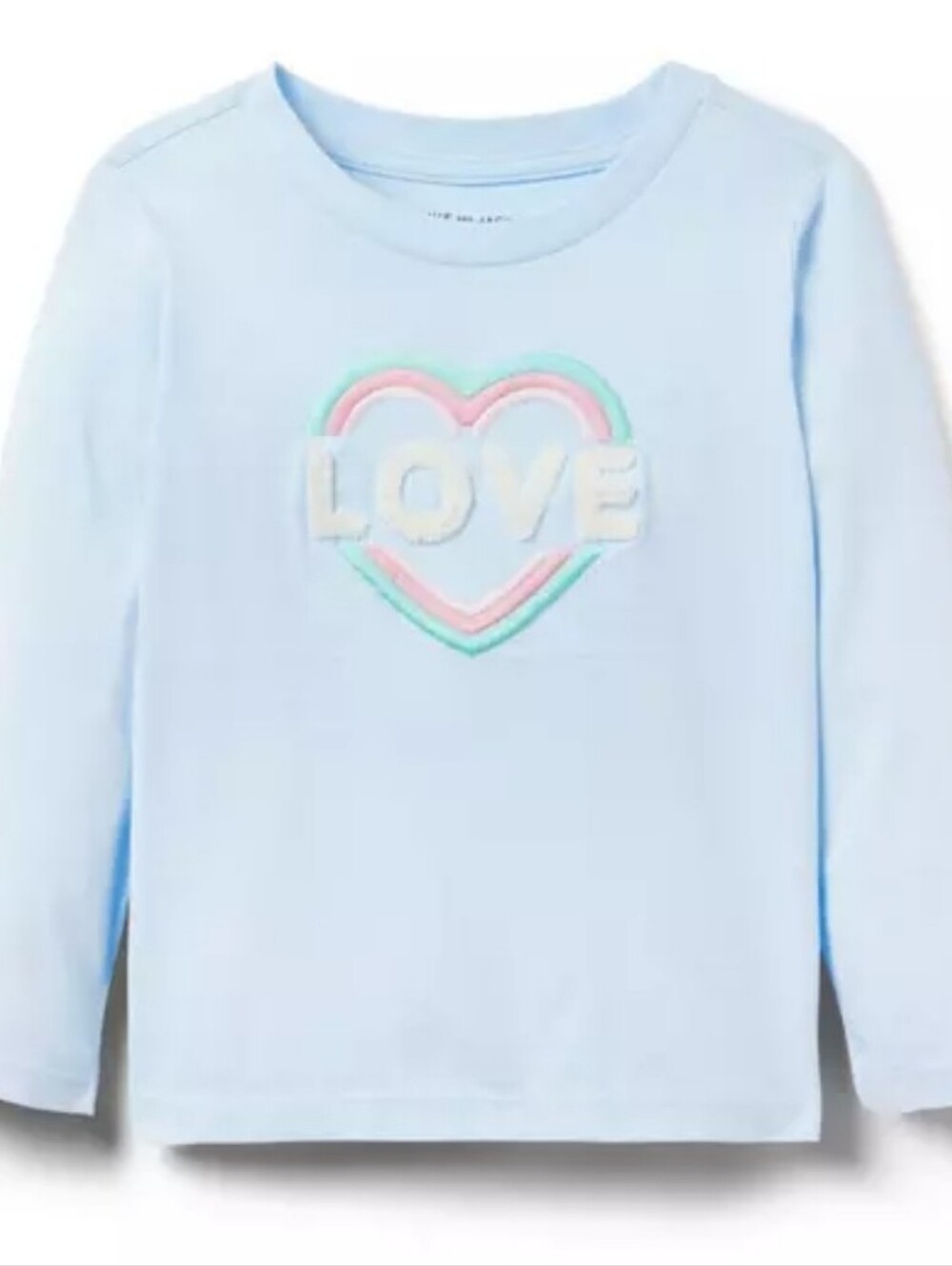 Janie and Jack LOVE long sleeve t shirt